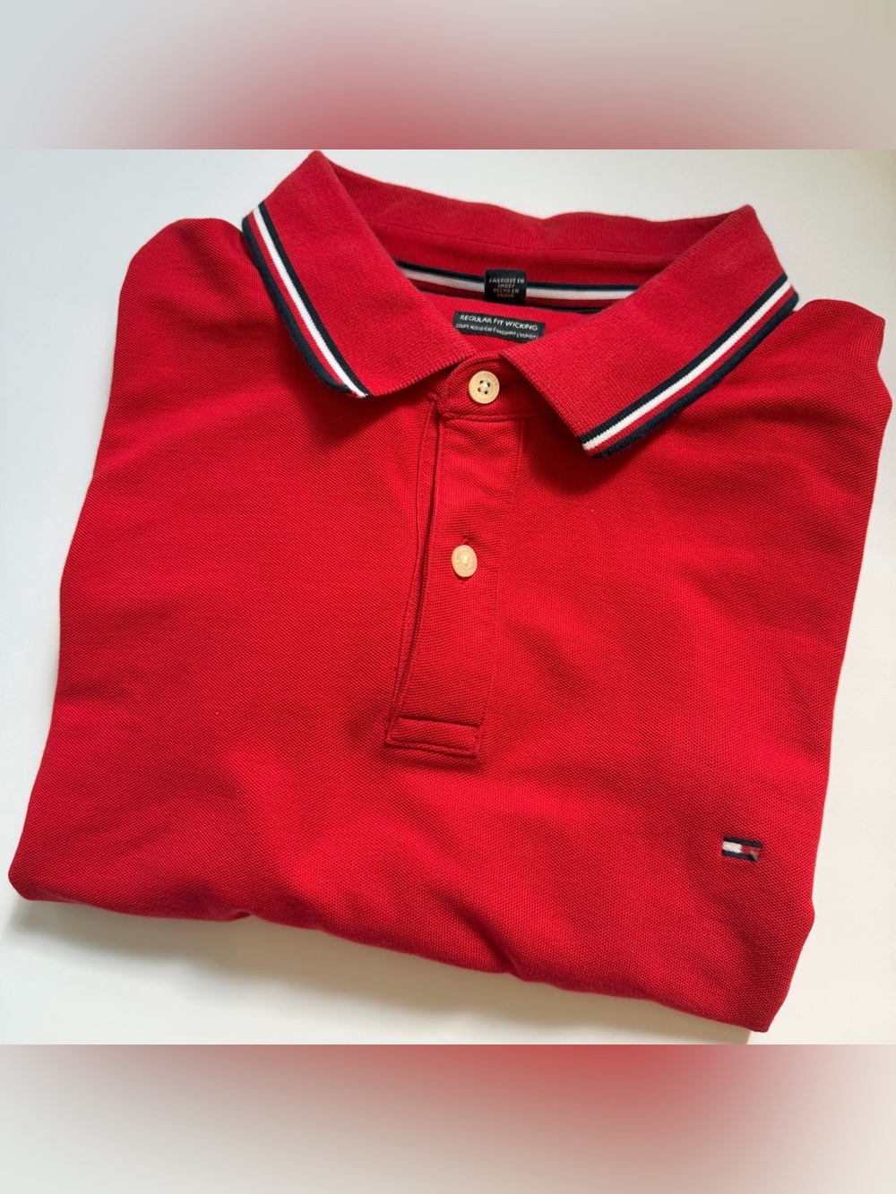 Tommy Hilfiger Red Men’s Polo Shirt XXL